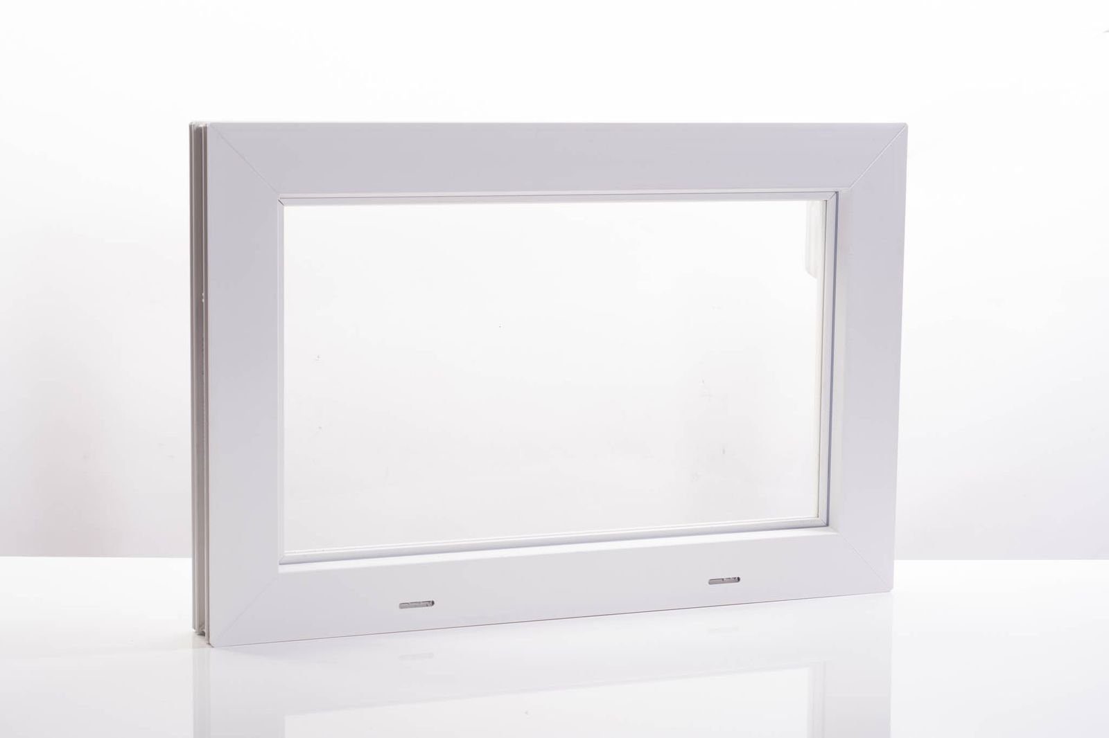 ACO Severin Ahlmann GmbH & Co. KG Kellerfenster ACO 60cm Nebenraumfenster Kippfenster Einfachglas Fenster weiß Kellerfenster, wärmeisolierende Kunststoff-Hohlkammerprofile