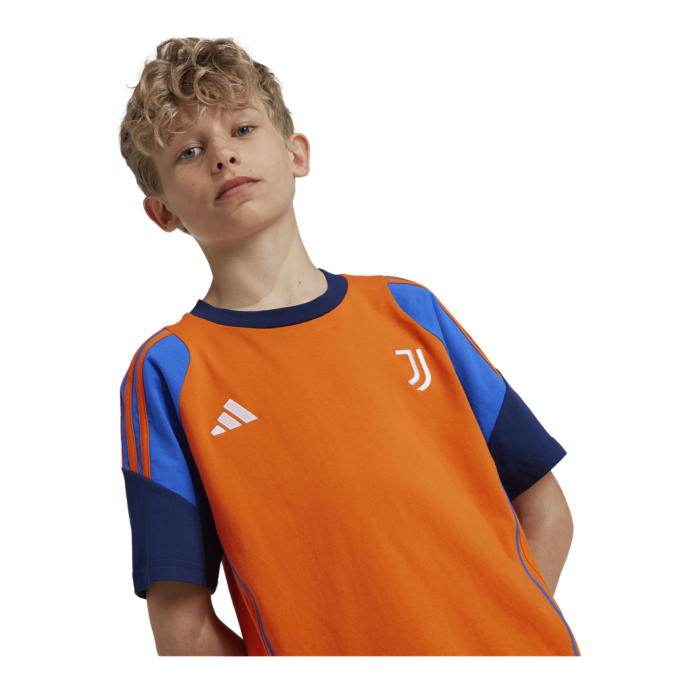 adidas Juventus Turin T-Shirt Kids Orange