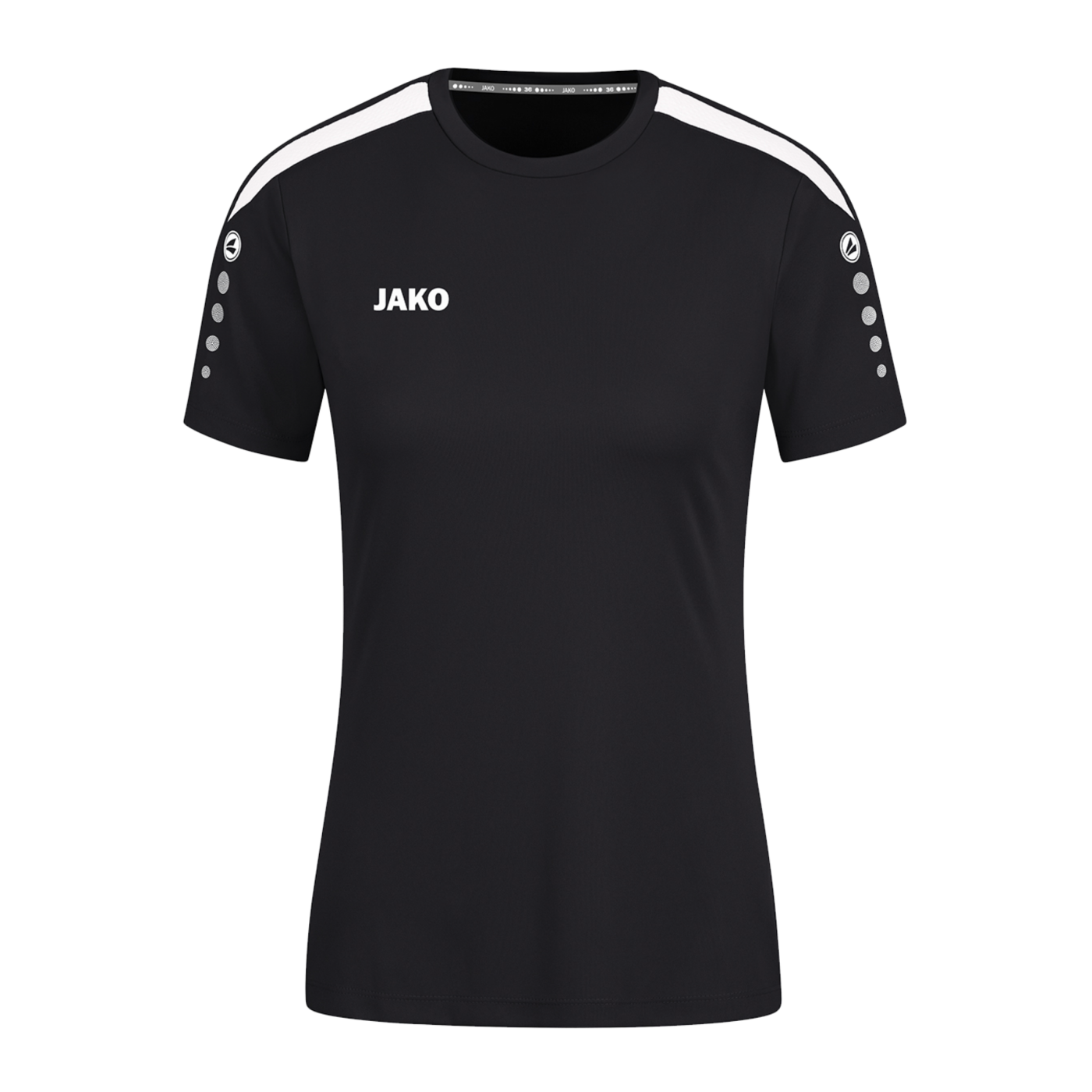 JAKO Power Trikot Damen Schwarz Weiss F800