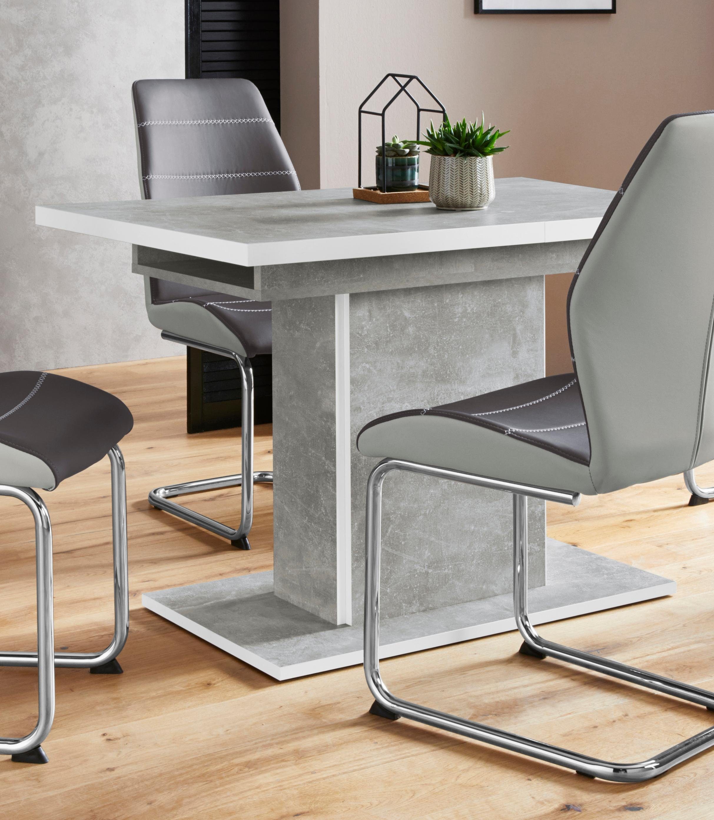 HELA Esstisch Alice, ausziehbar, Breite 120-160 cm