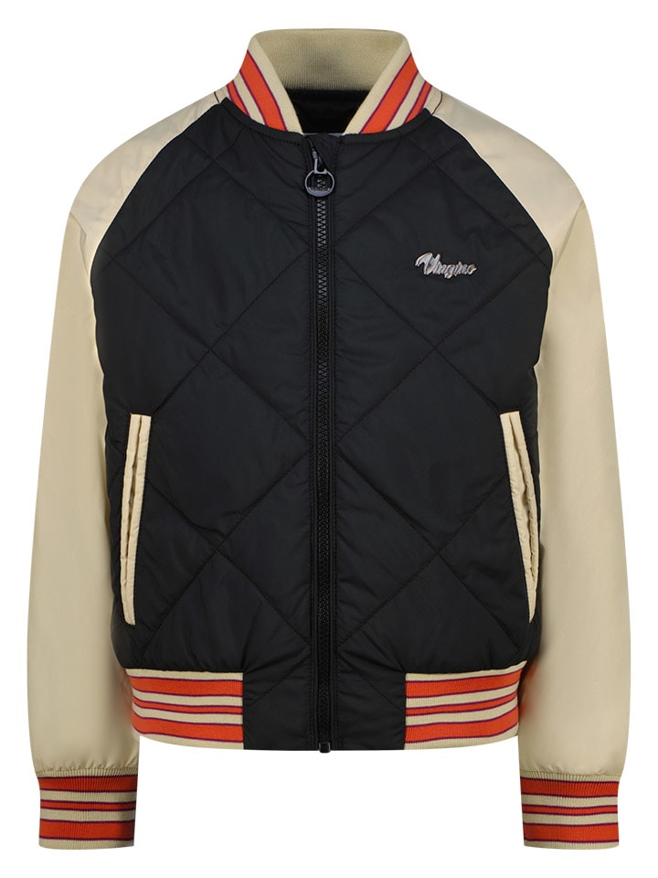 Vingino Übergangsjacke in Schwarz/ Beige günstig kaufen
