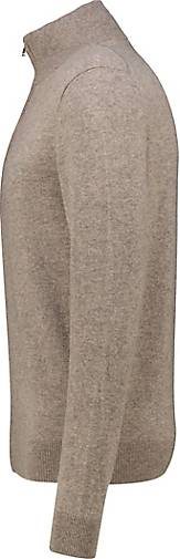 GANT Herren Strickjacke mit Lammwolle EXTRAFINE LAMBSWOOL ZIP CARDIGAN
