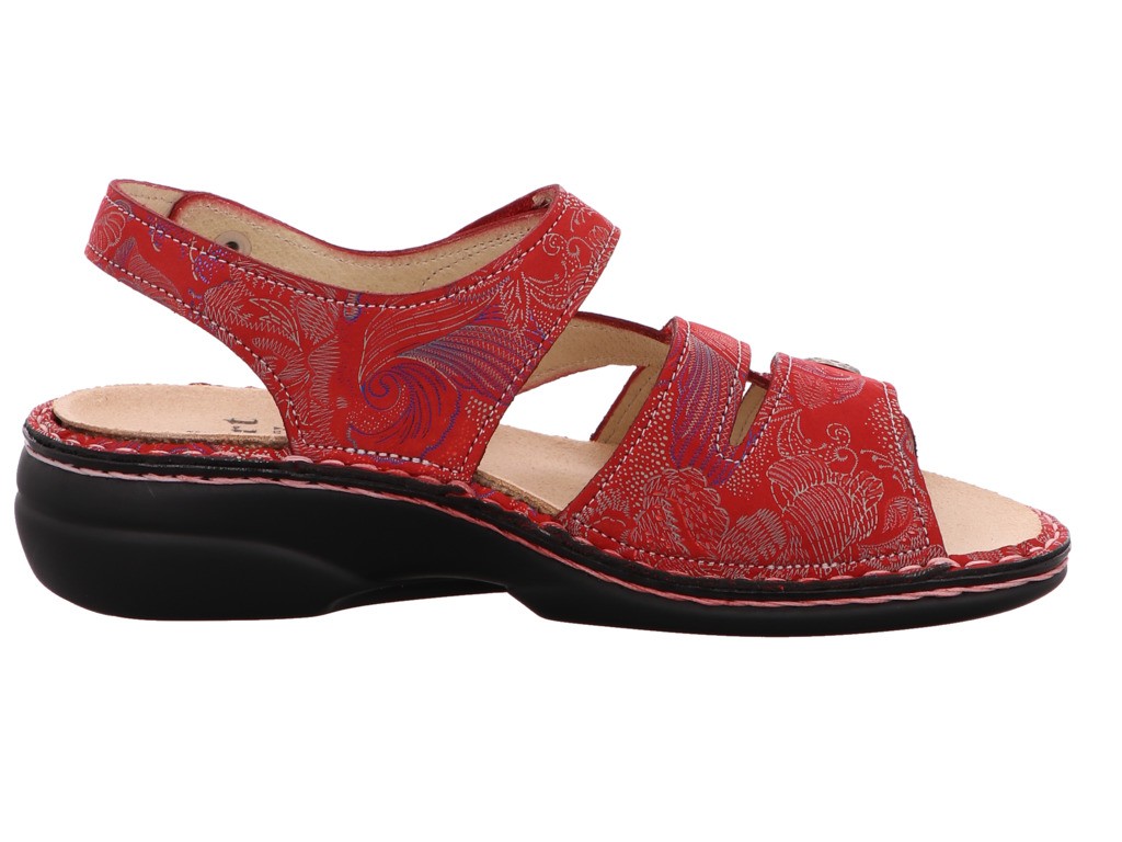 FINN COMFORT Komfort Sandalen rot