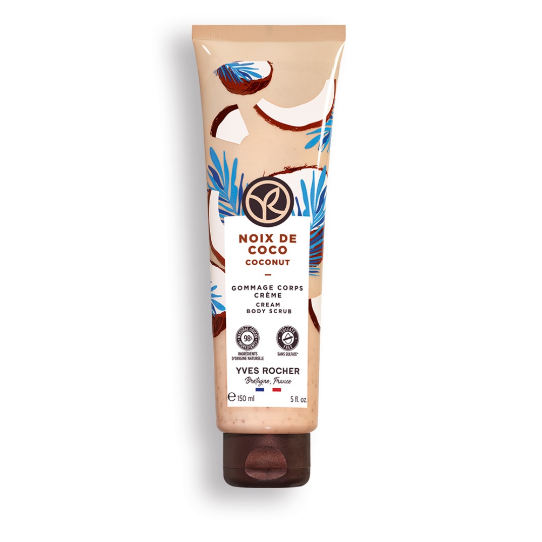 Körperpeeling-Creme Kokosnuss