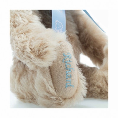Teddybär zur Geburt, 27 cm, beige