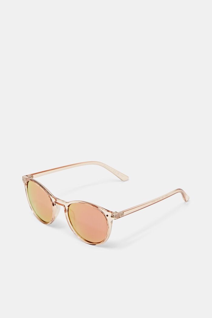 Unisex-Sonnenbrille mit verspiegelten Gläsern