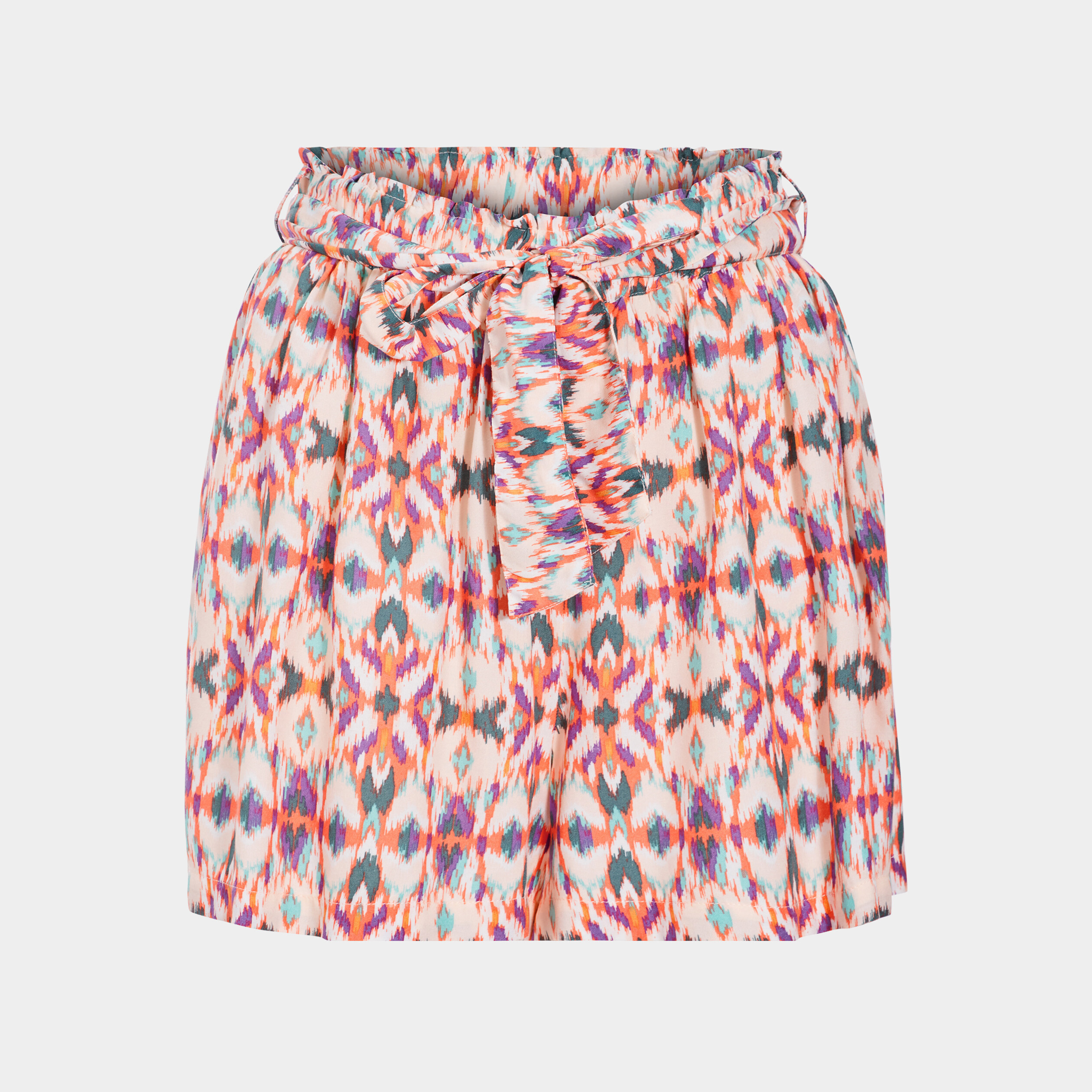Short ample fluide orange clair femme | La Halle