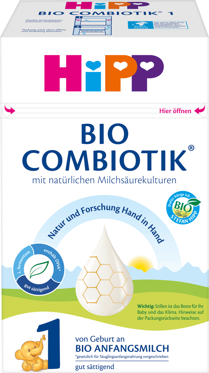 Anfangsmilch 1 Combiotik von Geburt an, 600 g