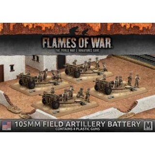 US 105mm Field Artillery Battery