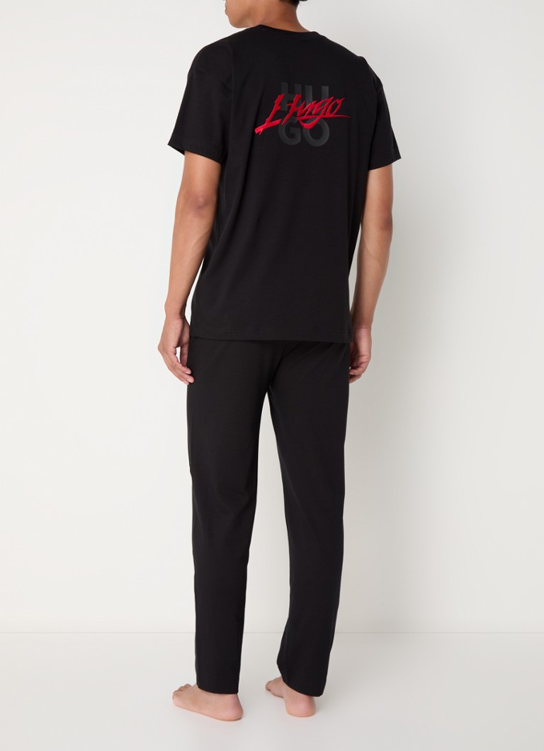 HUGO BOSS Pyjama set with logo and back print
