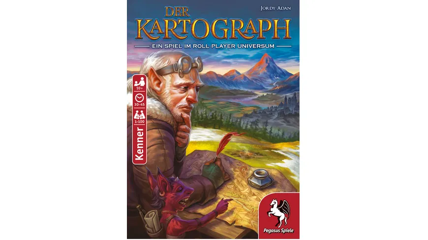 Pegasus - Der Kartograph - Nominiert Kennerspiel des Jahres 2020