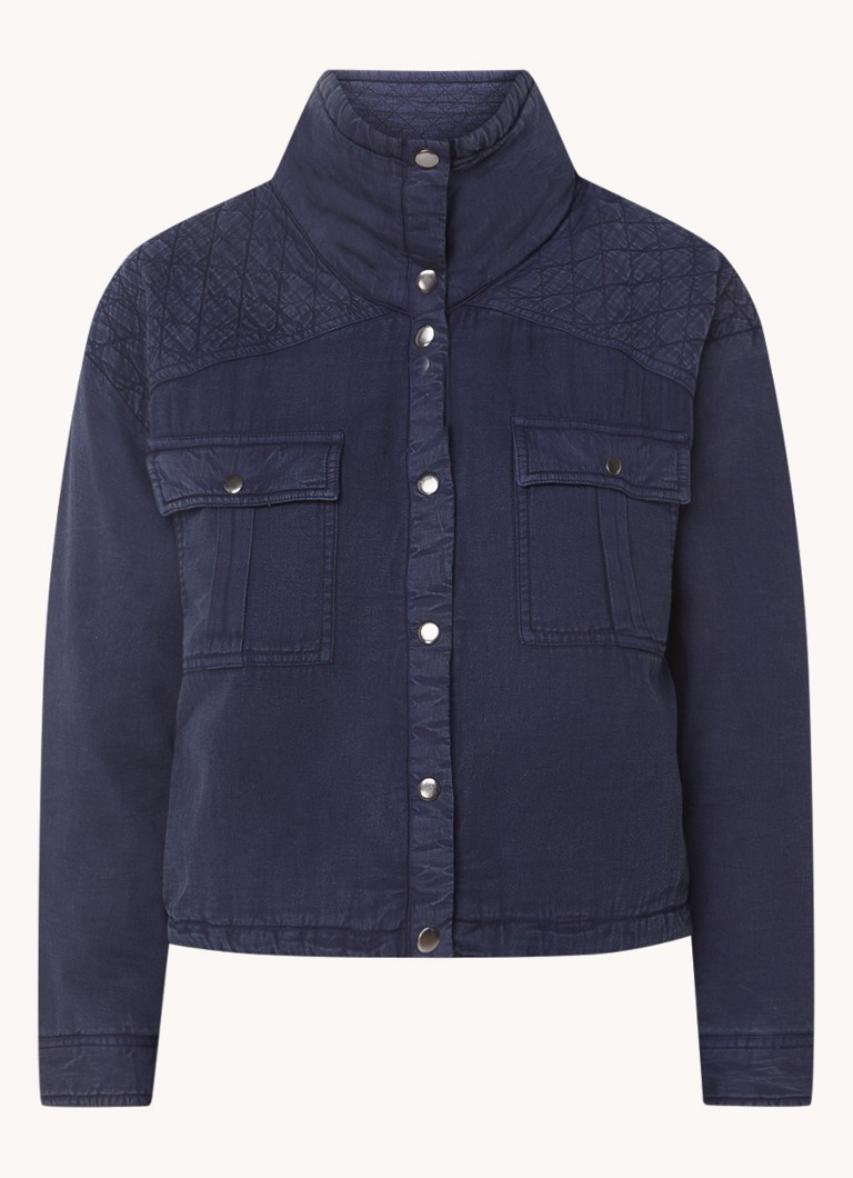 ba&sh Padded jacket with chest pockets