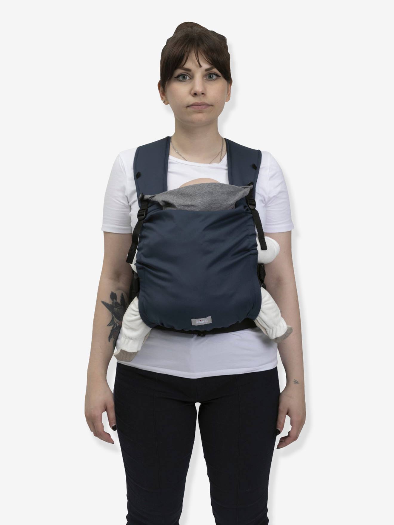 Chicco Babytrage SKIN FIT CHICCO - blau