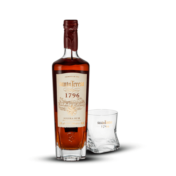 Coffret Santa Teresa 1796 40% + 1 Verre