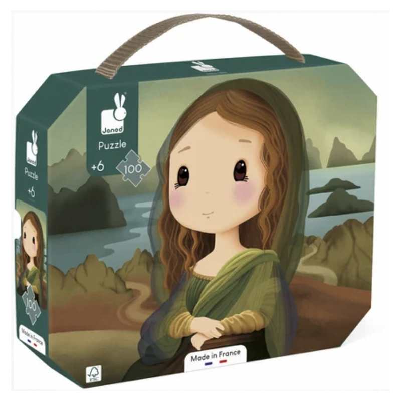 Puzzle inspire par De Vinci 100 pièces