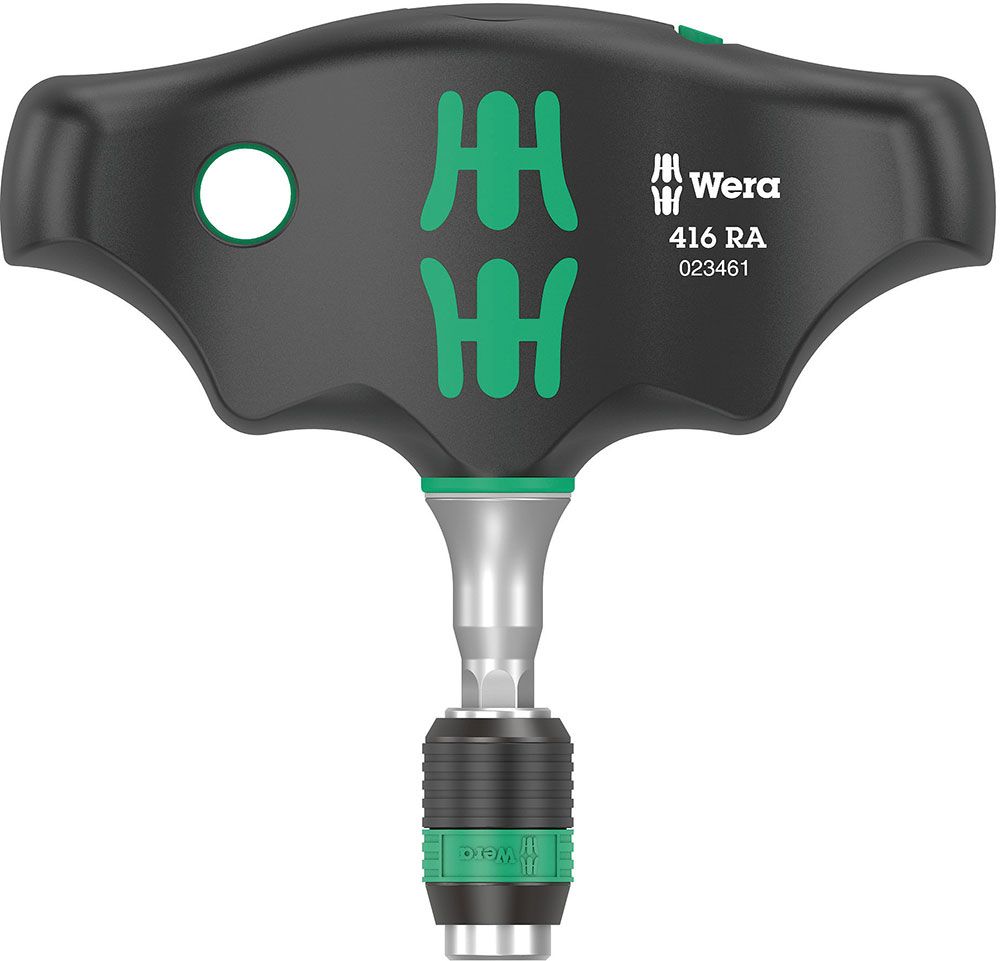 Wera 416 RA Quergriff-Bits-Handhalter mit Ratschenfunktion + Rapidaptor kaufen | Bike-Discount