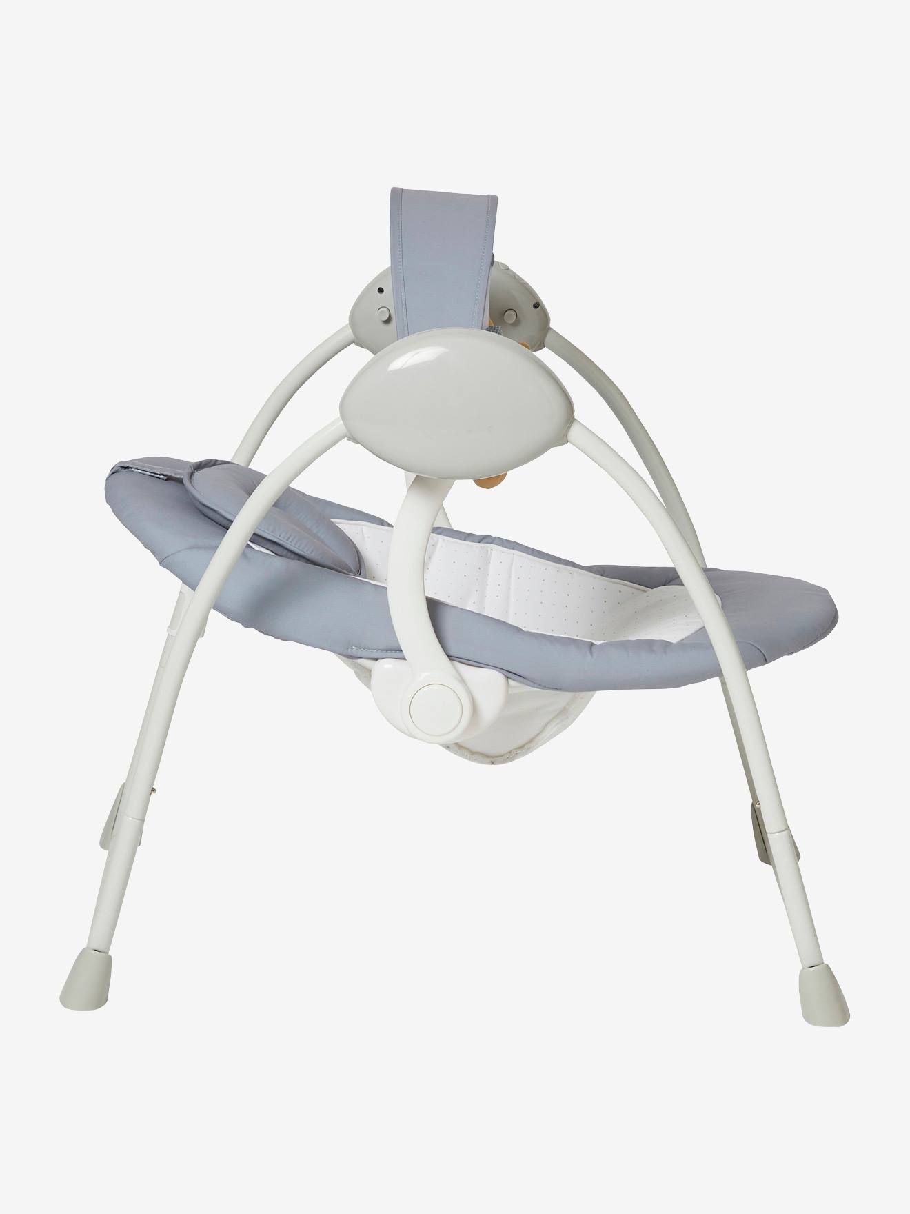 Vertbaudet Babywippe ASTRO'NEF mit Spielbogen - grau