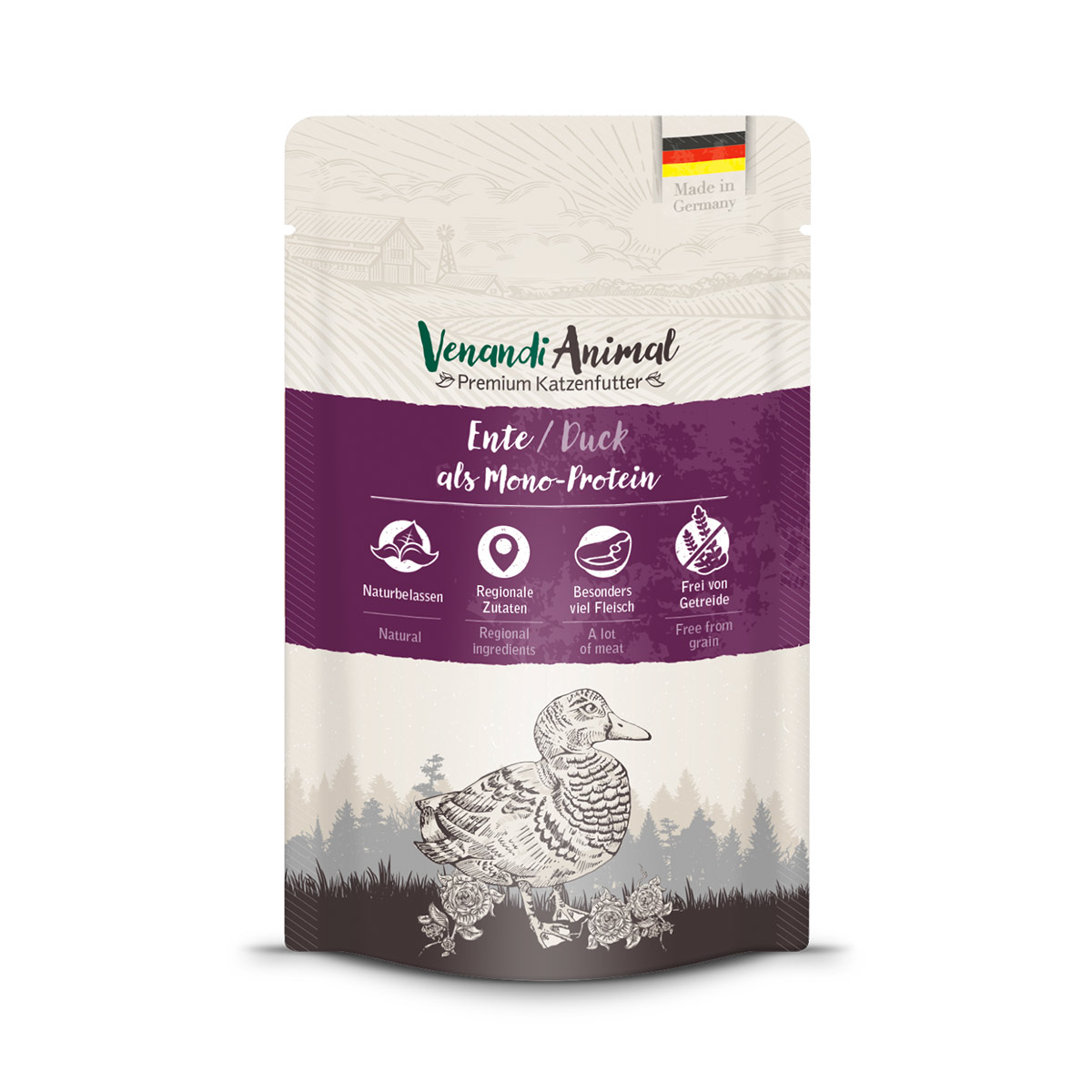 Venandi Animal - Ente als Monoprotein günstig kaufen
