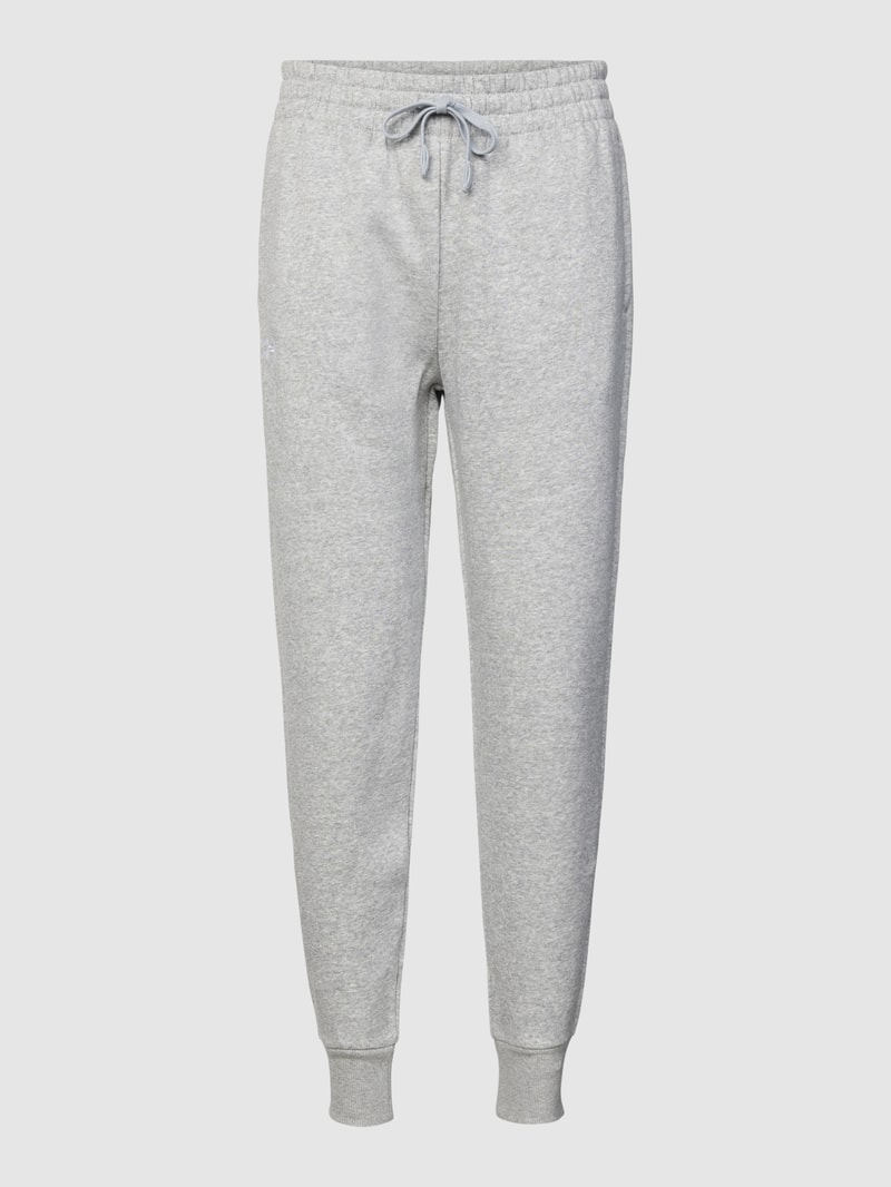 Sweatpants mit Logo-Detail Modell 'Rival' in hellgrau