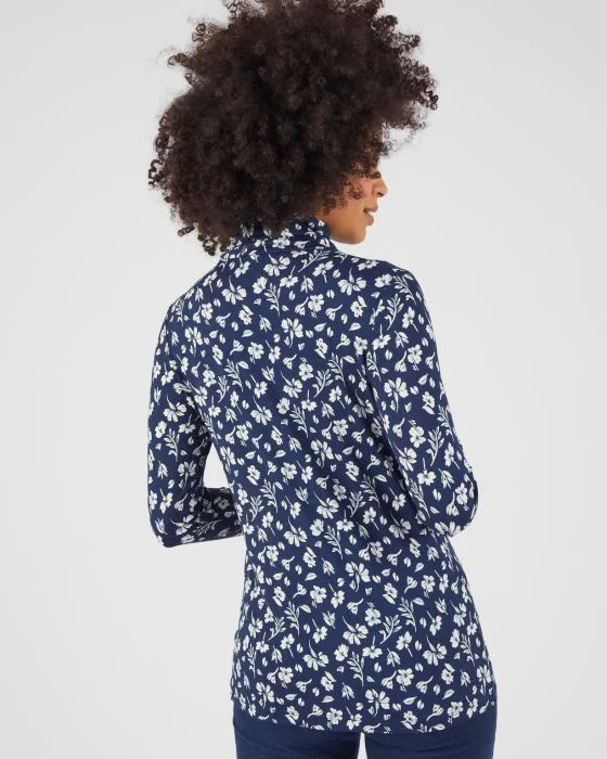 Sous pull maille col roulé