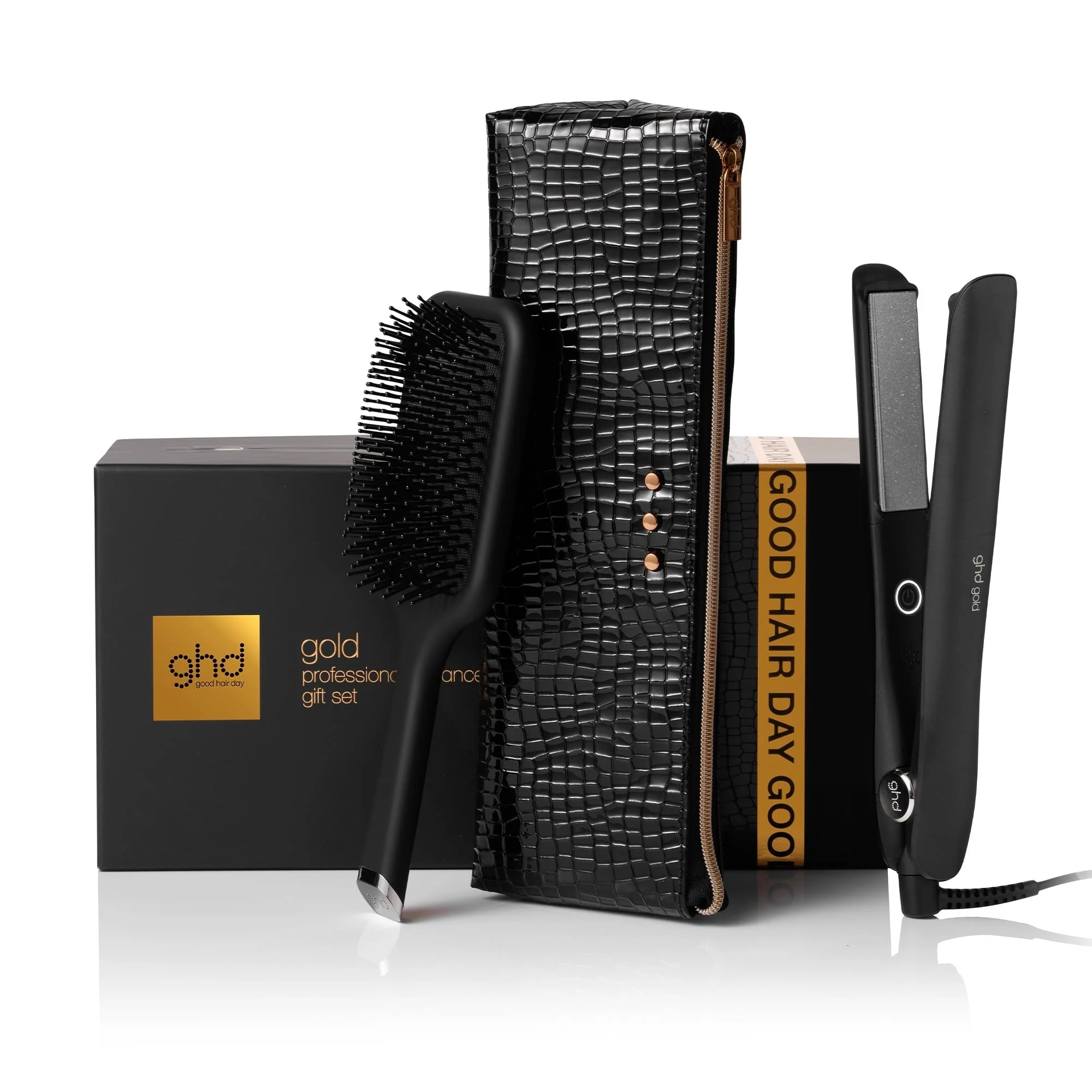 ghd gold® Styler poklon set - Profesionalna pegla za kosu + četka - Poklon setovi za kosu, Pegle za kosu, Četke