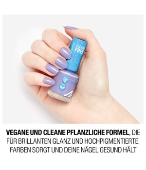 Manhattan Clean & Free Nail Polish Nagellack-8 ml