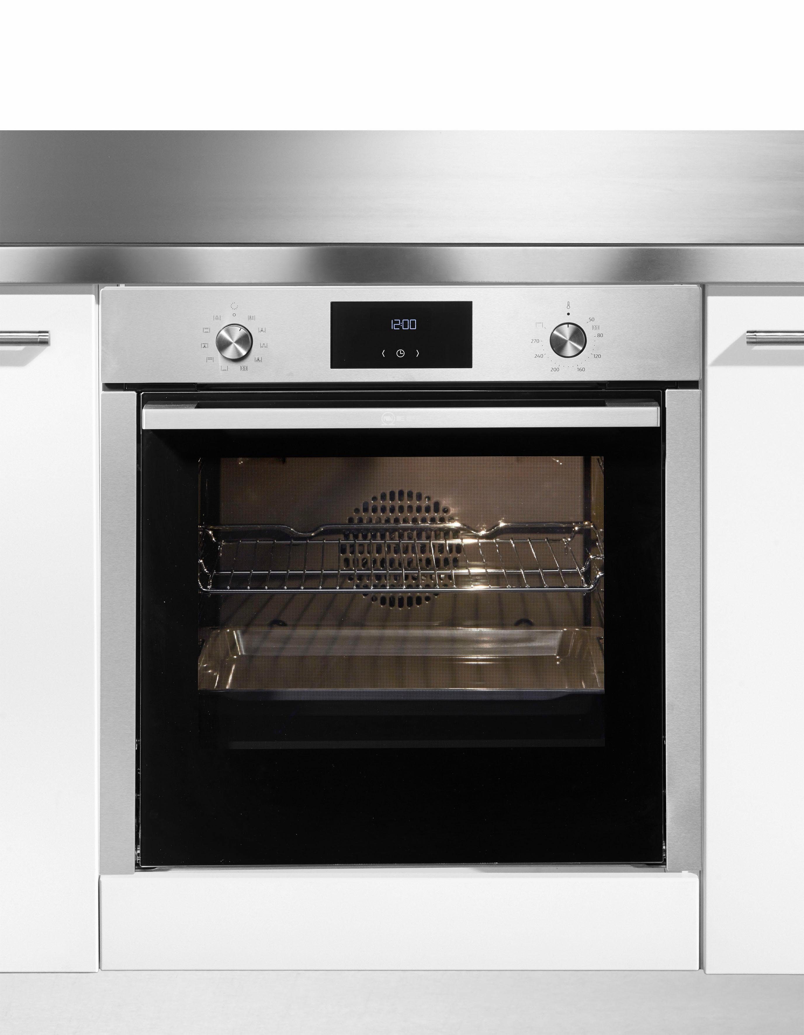 NEFF Einbaubackofen N 50 B3CCE2AN0, mit Teleskopauszug nachrüstbar, easyClean, mit Hide®