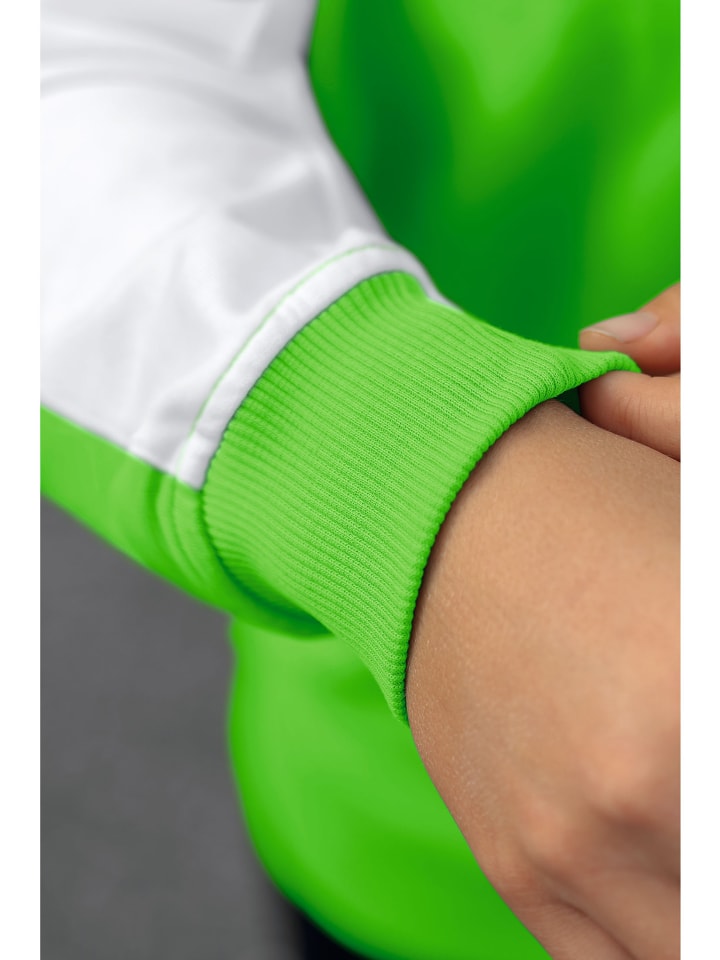 erima Essential 5-C Sweatshirt in green/weiss günstig kaufen