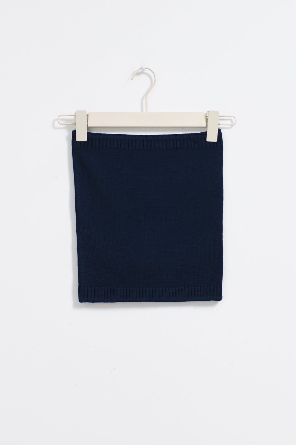 Knitted tube top