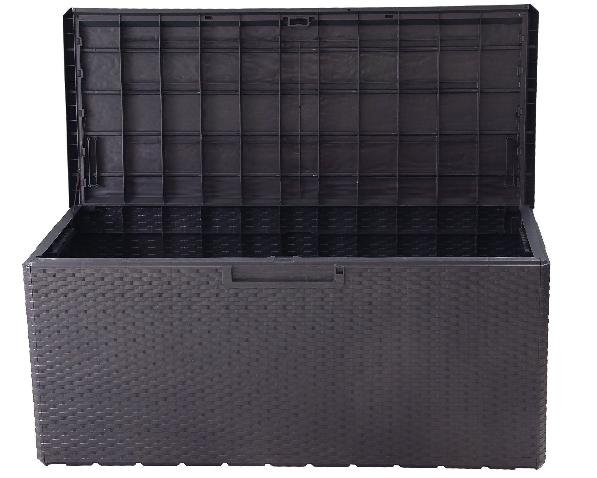 ONDIS24 Kissenbox Sitztruhe 340L Auflagenbox Gartenbox abschließbar Gartentruhe