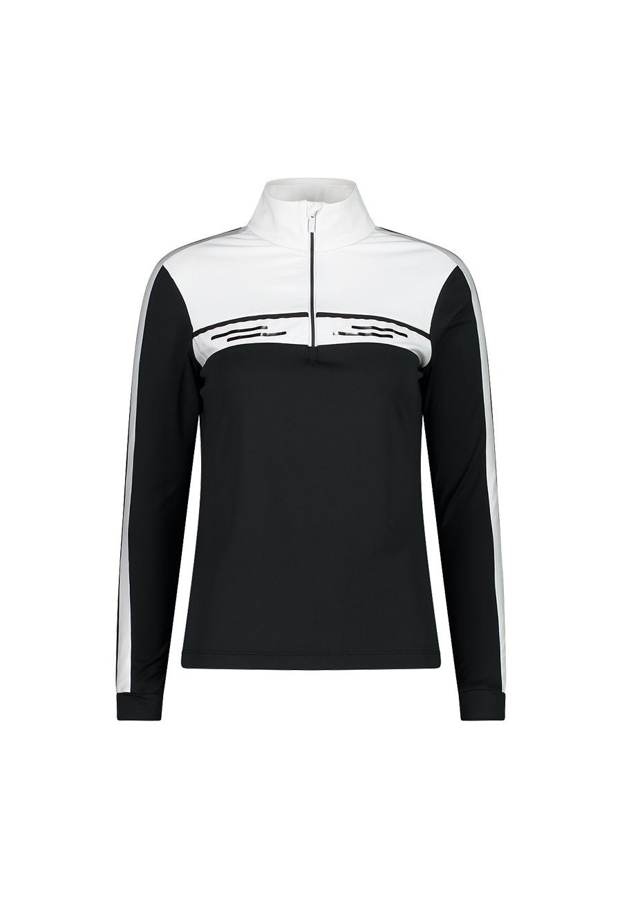 CMP Stillpullover CMP Damen Softech-Rolli mit geometrischer Druck 32