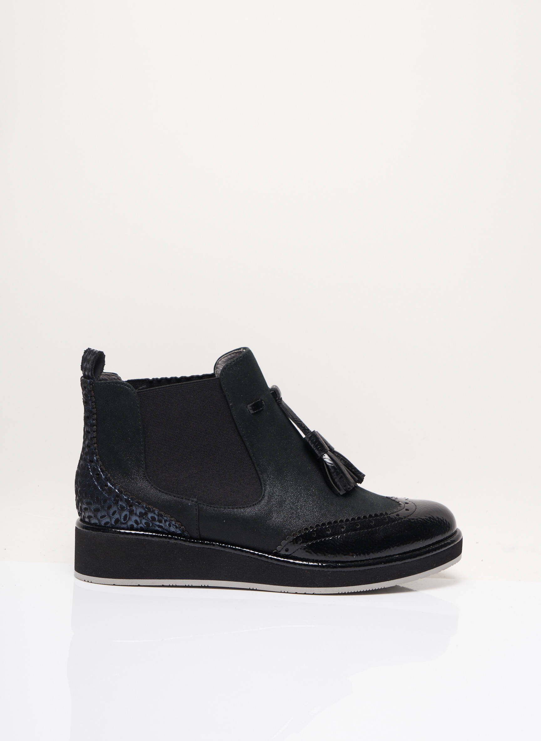 Fugitive By Francesco Rossi Bottines Femme couleur noir