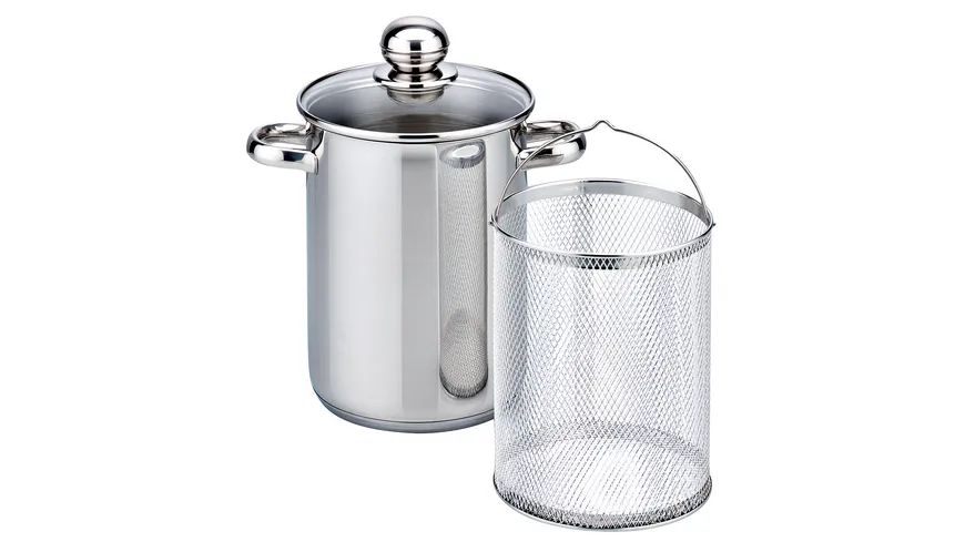 ELO Spargeltopf  Ø 16cm silber