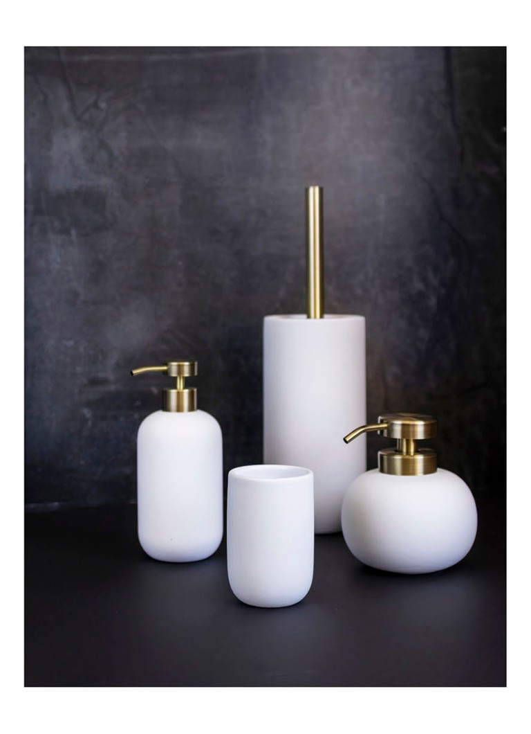 Dispenser di sapone in ceramica Mette Ditmer Lotus Low