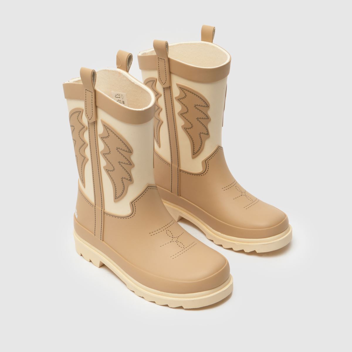 JUJU JELLIES beige gummistövlar för flickor och juniorer