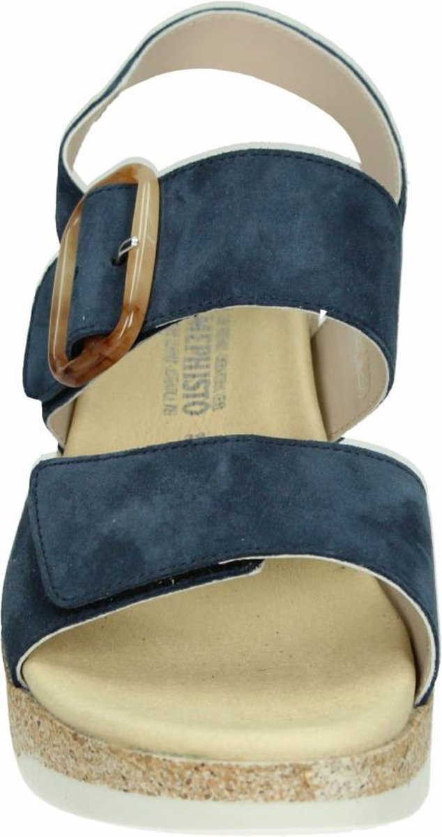 MEPHISTO Keilsandalen blau JEANS BLUE