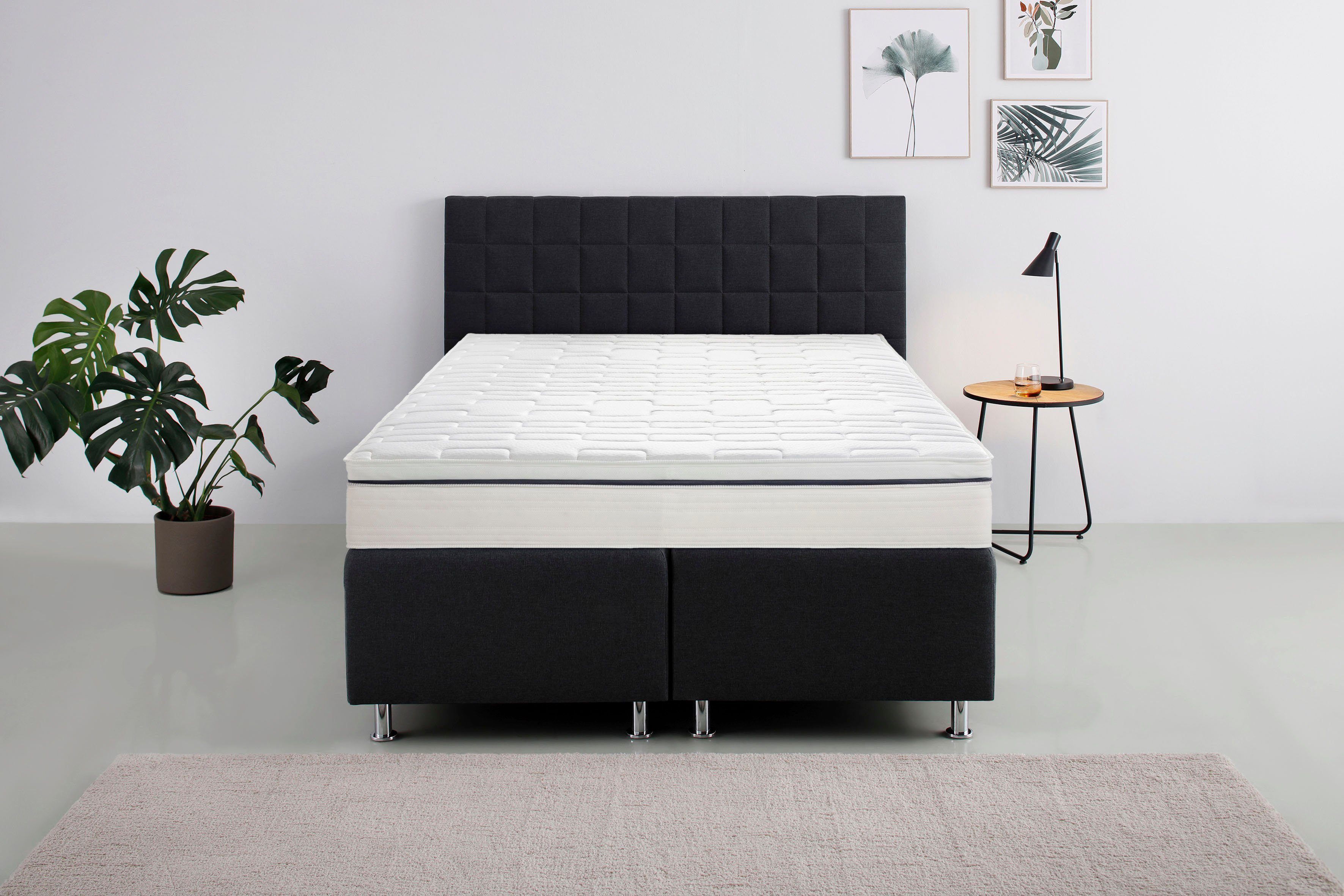 Taschenfederkernmatratze Selah, f.a.n. Schlafkomfort, 25 cm hoch, Matratze in 90x200 cm und weiteren Größen, ergonomische Matratze