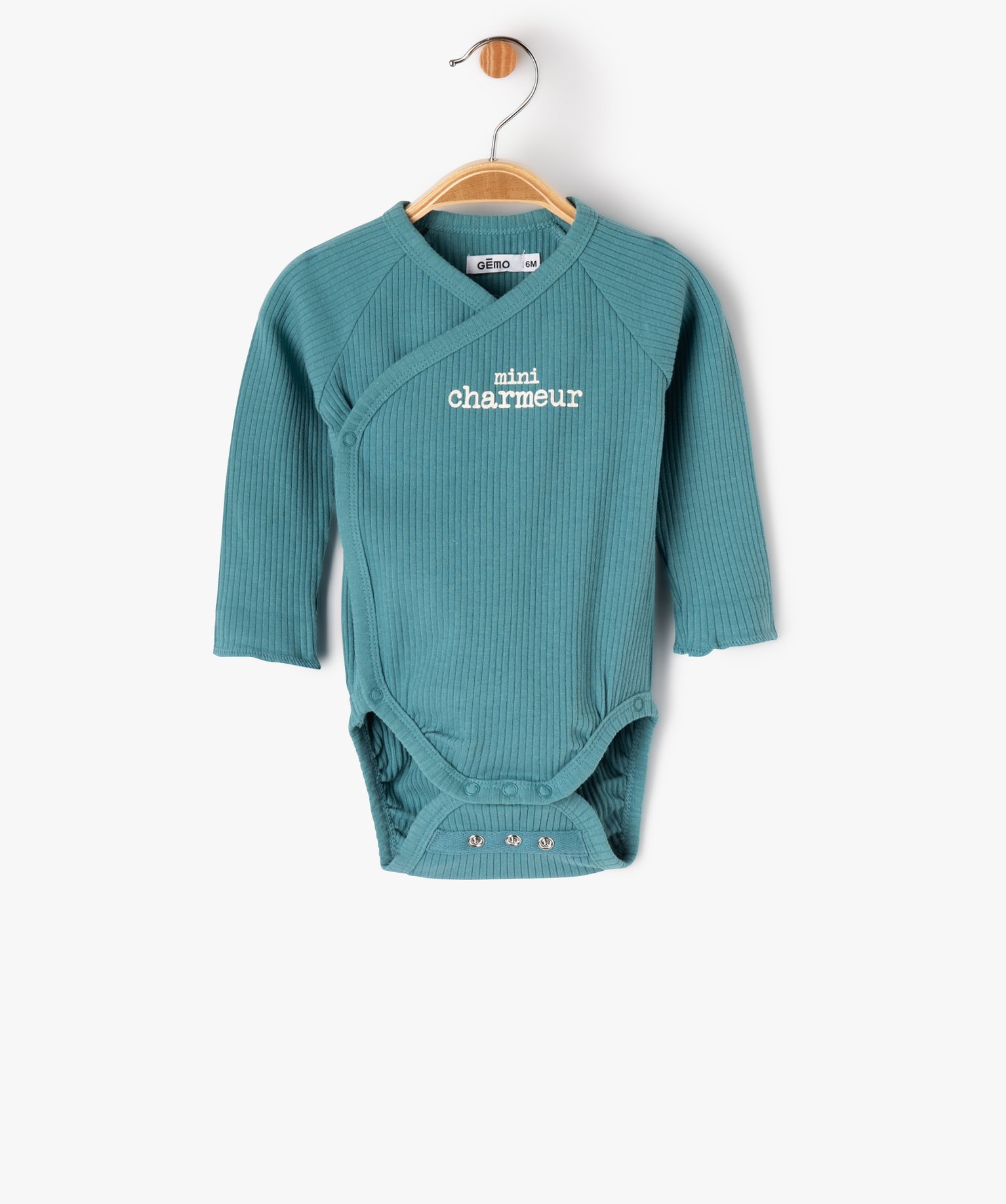 Ensemble de naissance évolutif 3 pièces : body + legging +... bleu | GEMO