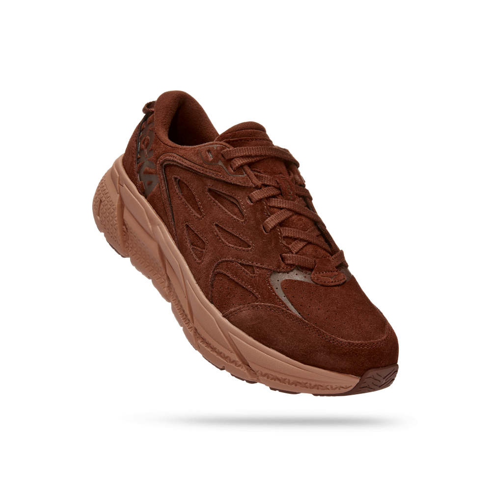 Hoka Clifton L Suede 1122571-CCCR / braun