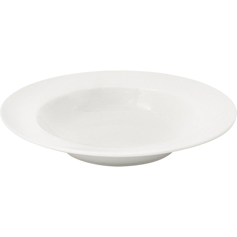 Cuisine Tallerken ø 21,7 cm dyp hvit porselen