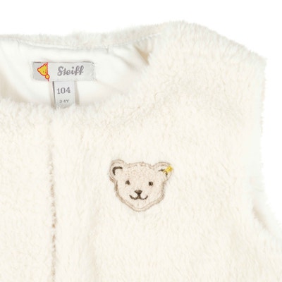 Weste, beige für Mädchen