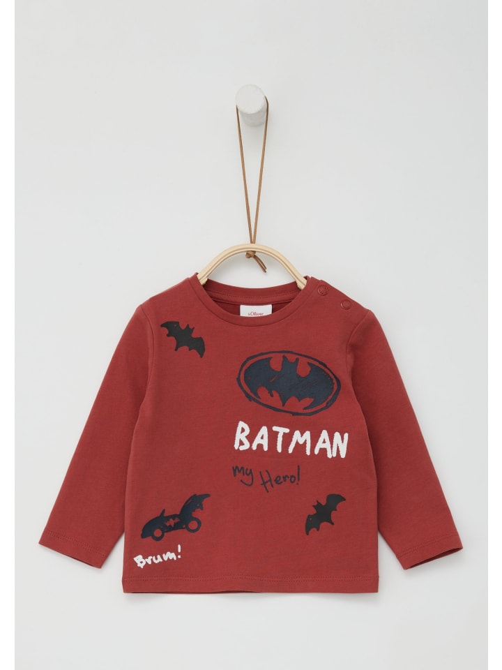 s.Oliver T-Shirt langarm in Rot günstig kaufen
