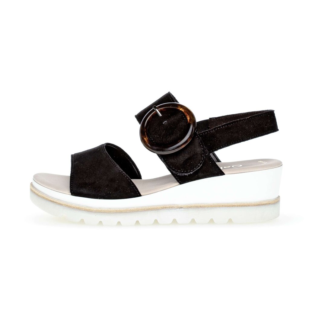 Gabor fashion Keilsandalette schwarz