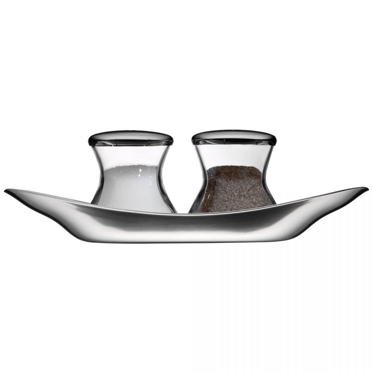 WMF 3-tlg Salz-/ Pfefferstreuer-Set Wagenfeld Max und Moritz