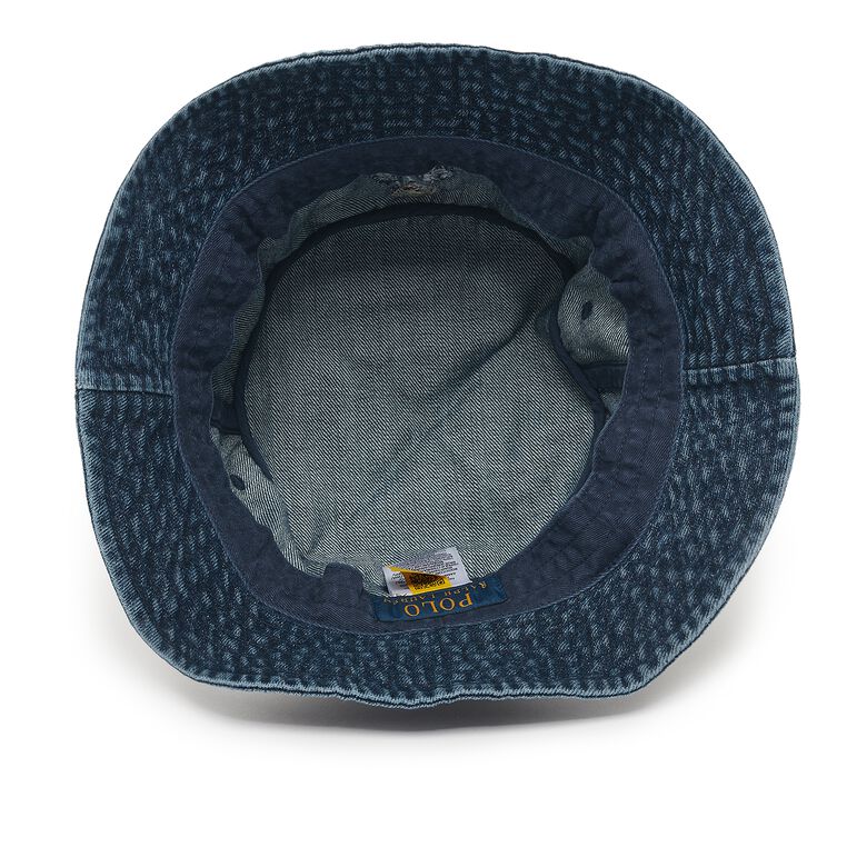 Polo Ralph Lauren Bucket Hat dark wash denim