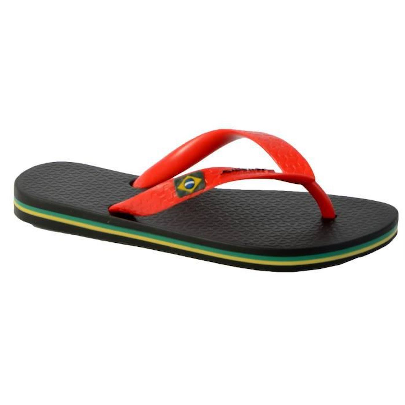 Tong Ipanema Junior Class Brasil 2 noir