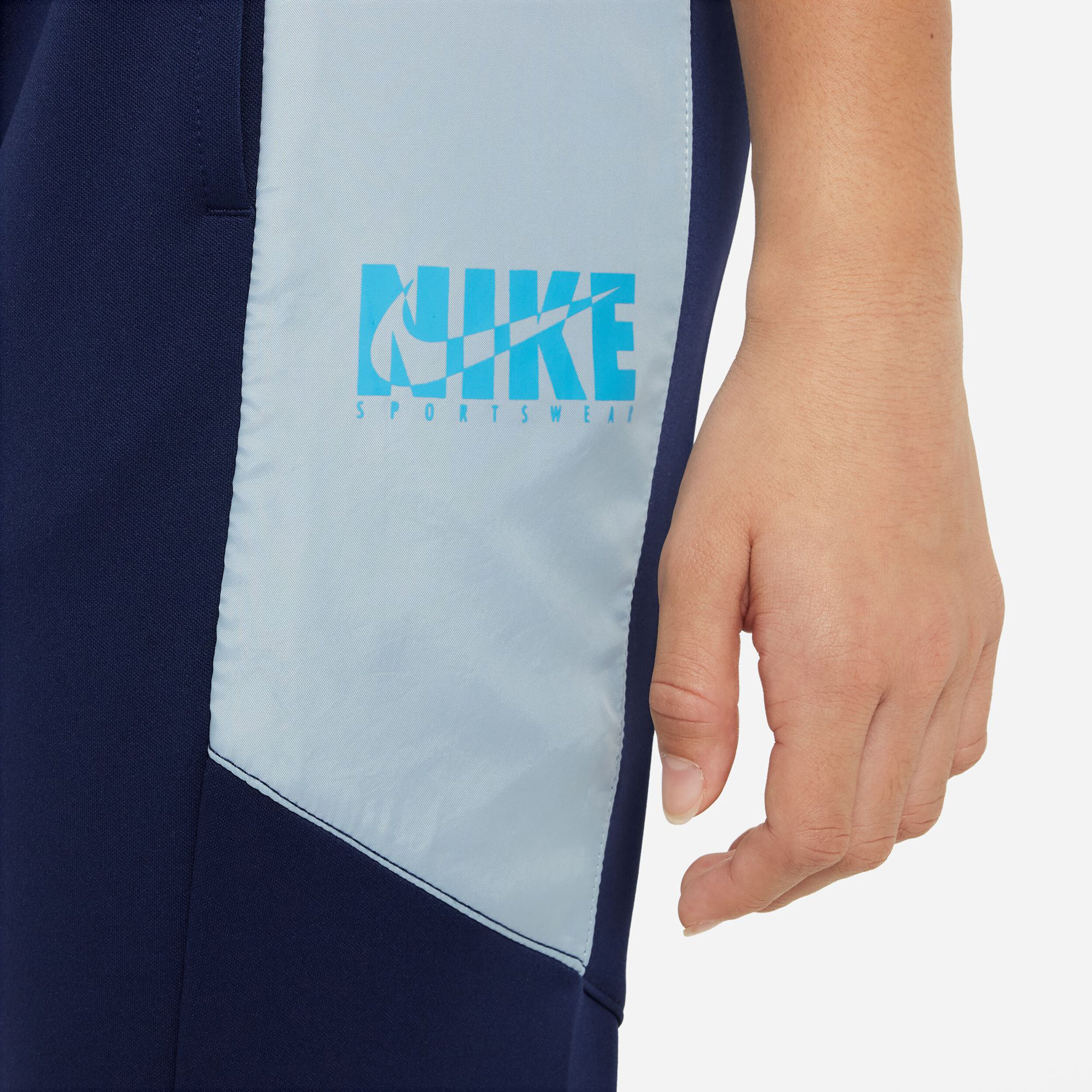 New Sportswear Woven Ovly Trainingsanzug Mädchen - Dunkelblau, Türkis