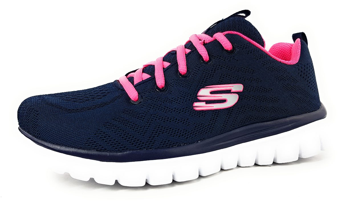 Skechers Graceful 12615 NVHP Blau NVHP Navy/ Hot Pink
