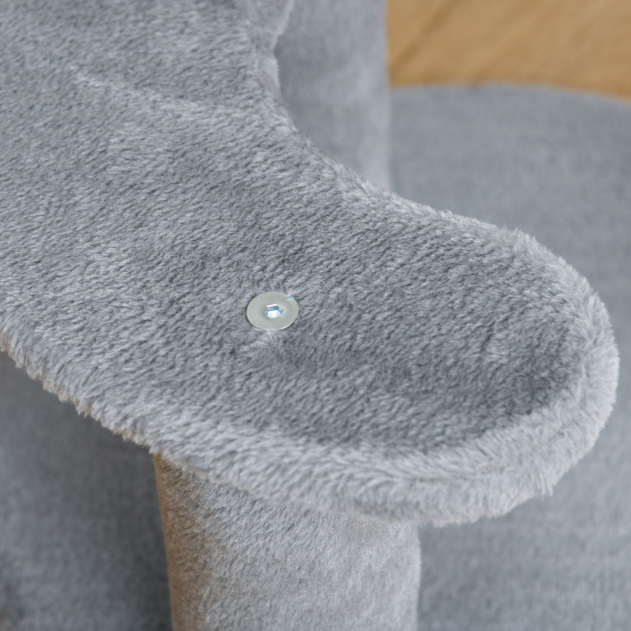 PawHut Katzenbaum Kletterbaum Spielbaum Katzenbett Katzenkratzbaum Grau