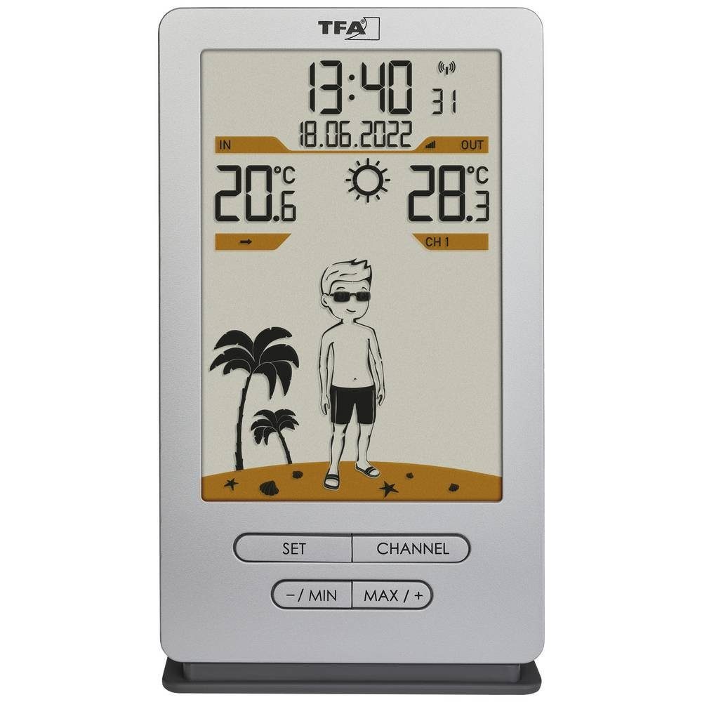 TFA Dostmann Funk-Wetterstation WEATHER JACK Wetterstation